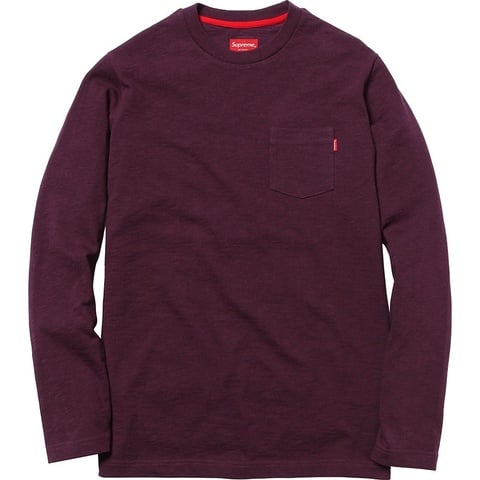 Supreme L S Pocket Tee