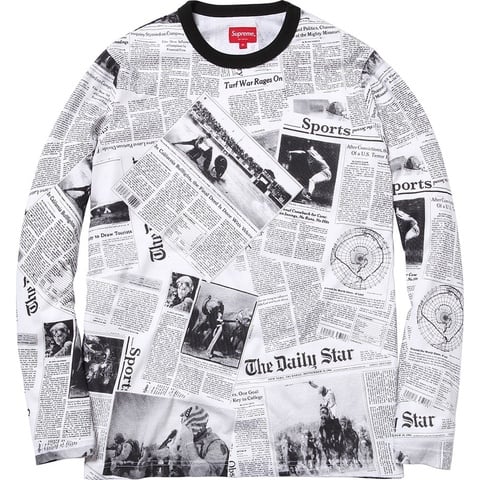 Supreme Newspaper Tee