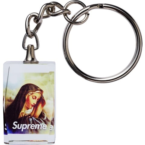 Supreme Virgin Mary Keychain