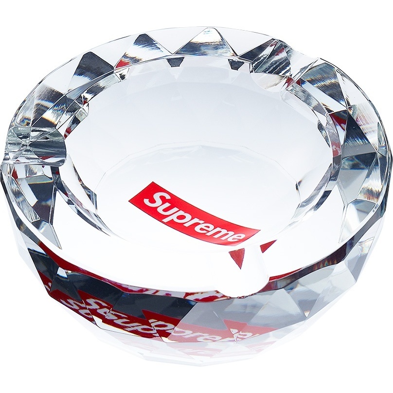 Supreme Diamond Cut Crystal Ashtray (fall/winter 2013)