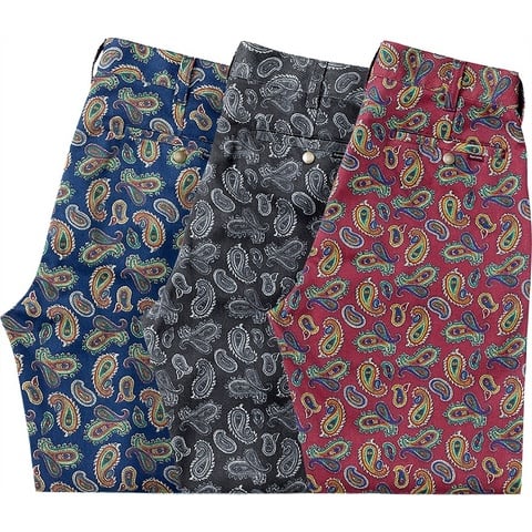 Paisley Work Pant - fall/winter 2013 - Supreme