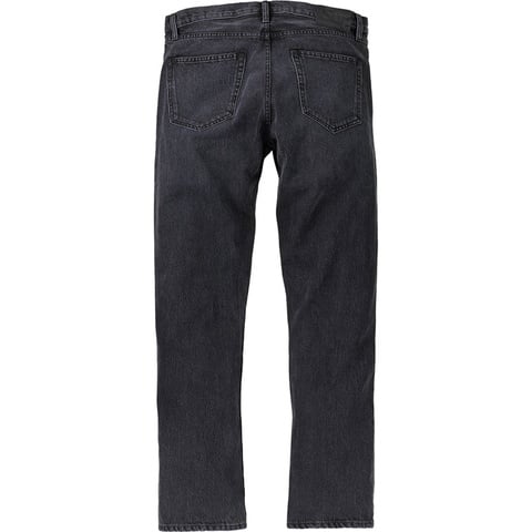 Supreme Washed Black Slim Jean
