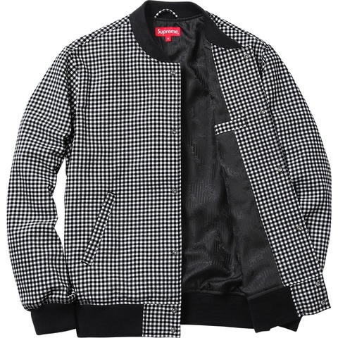 激レア！2013AW SUPREME “PLAID BOMBER” ジャケット Plaid Bomber - fall/winter 2013 - Supreme