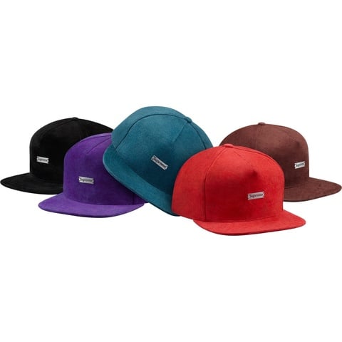 Supreme Stencil Metal Plate Suede 5-Panel