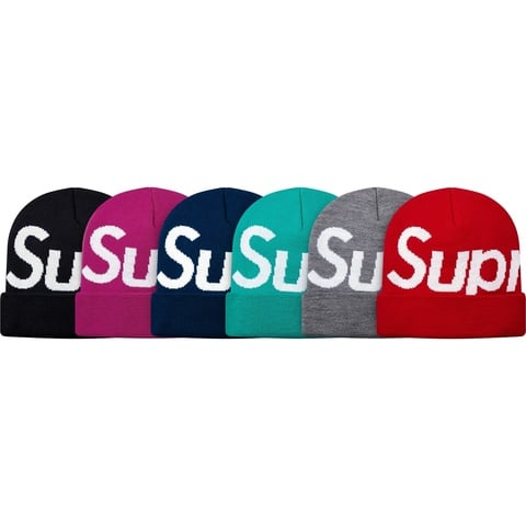 Supreme Big Logo Beanie