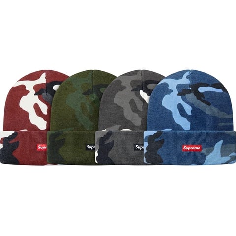 Supreme Printed Camo Beanie