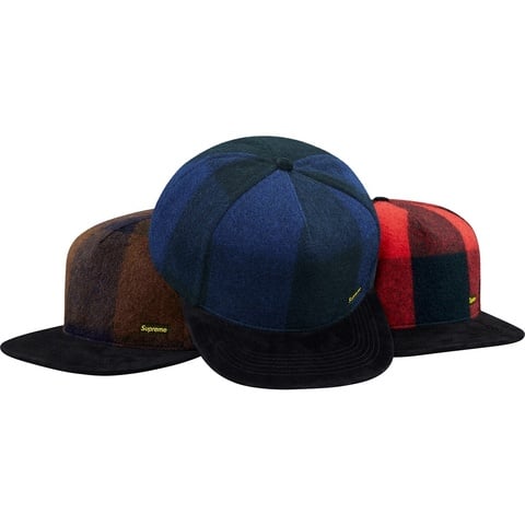 Supreme Buffalo Check 5-Panel