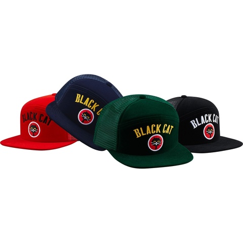 Supreme Black Cat Military Mesh Back