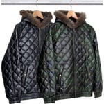 Supreme Quilted Leather Hooded Jacket (FW13)