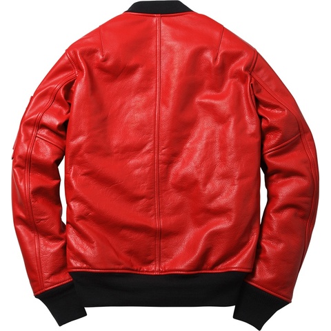 Supreme/Schott® Leather MA-1 - fall/winter 2013 - Supreme