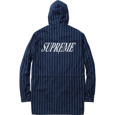 Pinstripe Twill Parka - fall/winter 2013 - Supreme