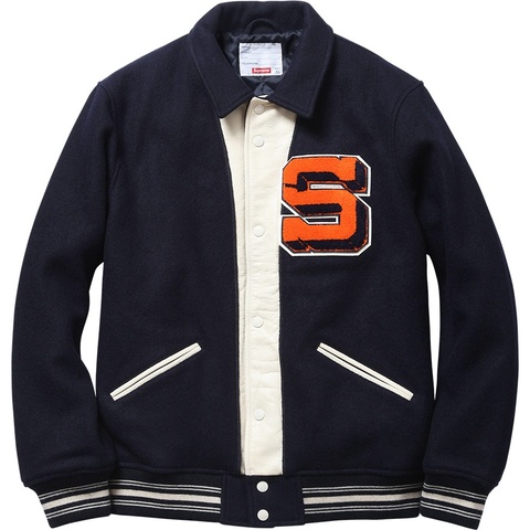 【Supreme】CAPTAIN VARSITY JACKET Lサイズ Captain Varsity Jacket - fall/winter 2013 - Supreme