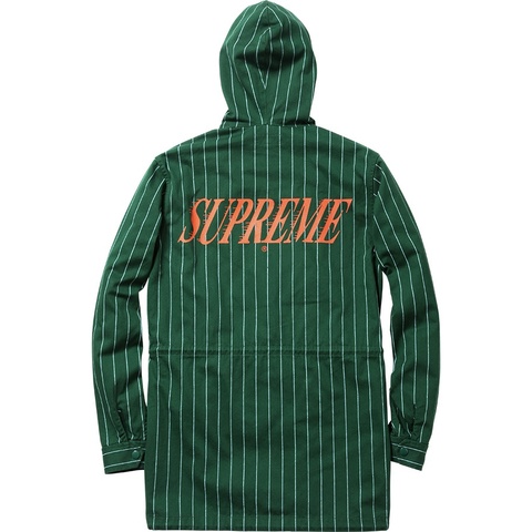 Supreme Pinstripe Twill Parka - Colorway