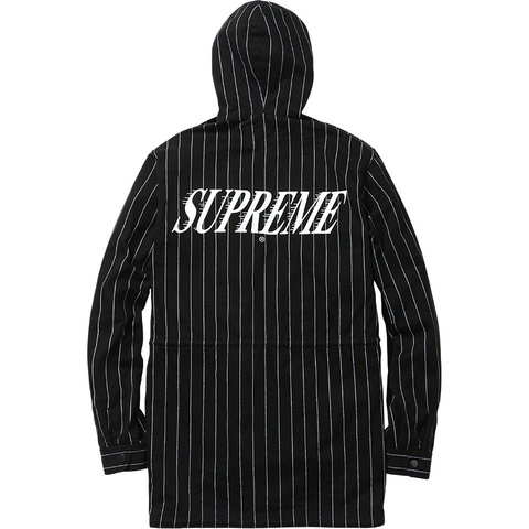 Pinstripe Twill Parka - fall/winter 2013 - Supreme