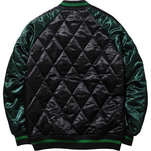Supreme Quilted Satin Bomber - Colorway