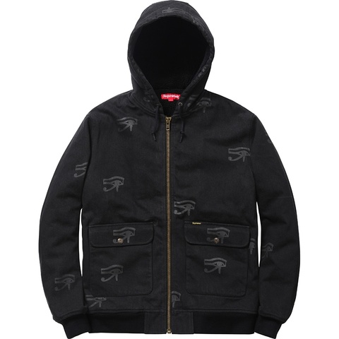 Supreme Hooded Denim Work Jacket - Colorway