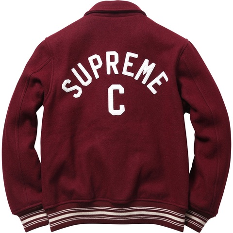 【Supreme】CAPTAIN VARSITY JACKET Lサイズ Captain Varsity Jacket - fall/winter 2013 - Supreme