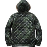 Supreme Quilted Leather Hooded Jacket (FW13)