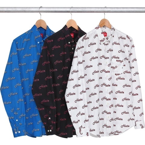 Supreme Hate Shirt