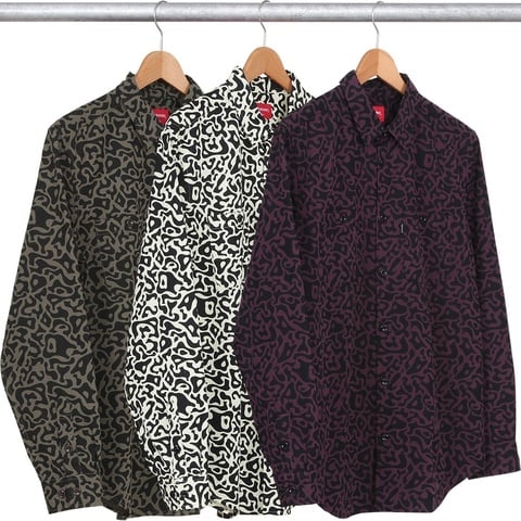 Supreme Pacific Camo Shirt