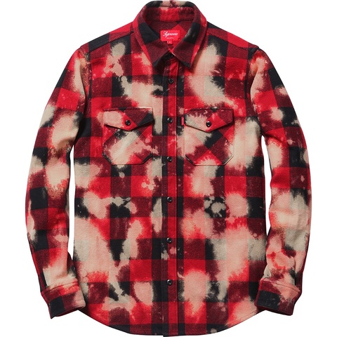 Supreme Bleached Buffalo Heavyweight Flannel - Colorway