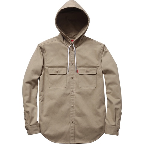 Supreme Hooded Twill Shirt - Colorway