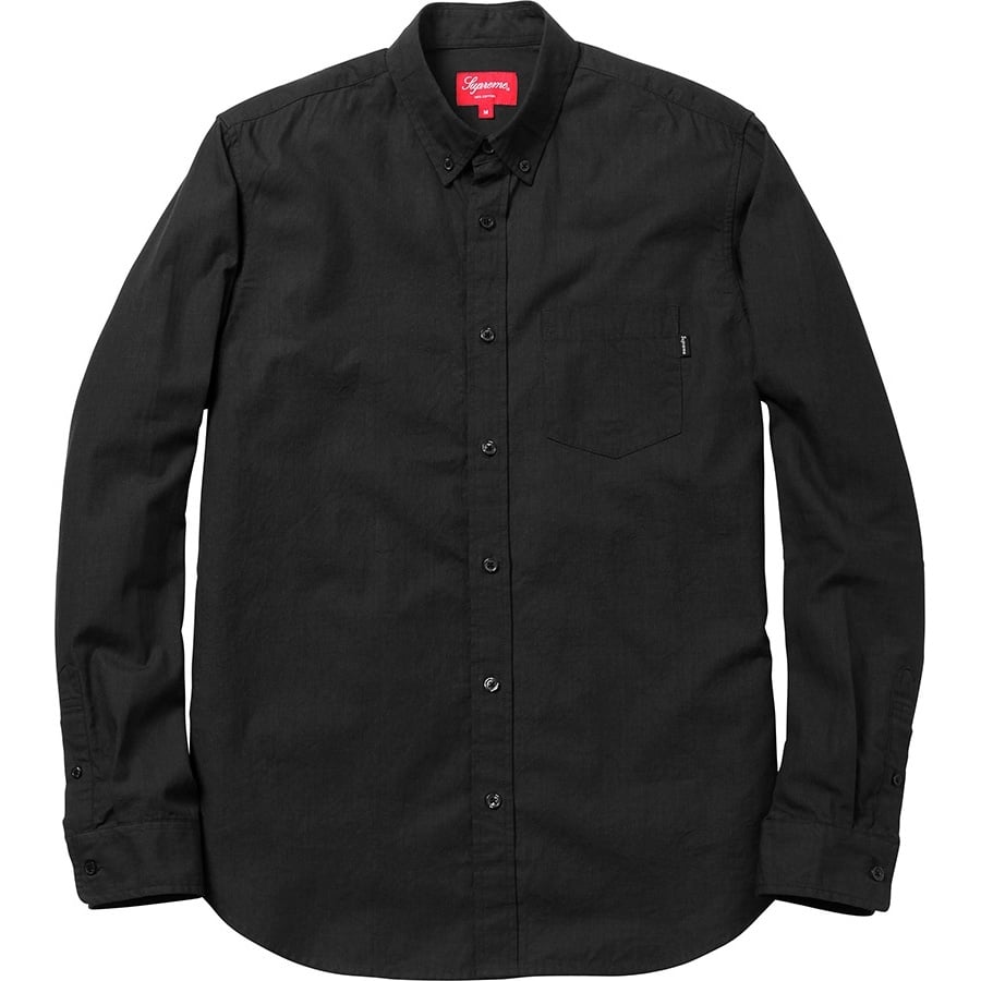 Supreme Selvedge Ripstop Shirt (FW13)