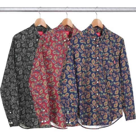 Supreme Paisley Shirt