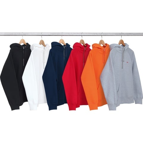 Supreme Small Box Half Zip Pullover