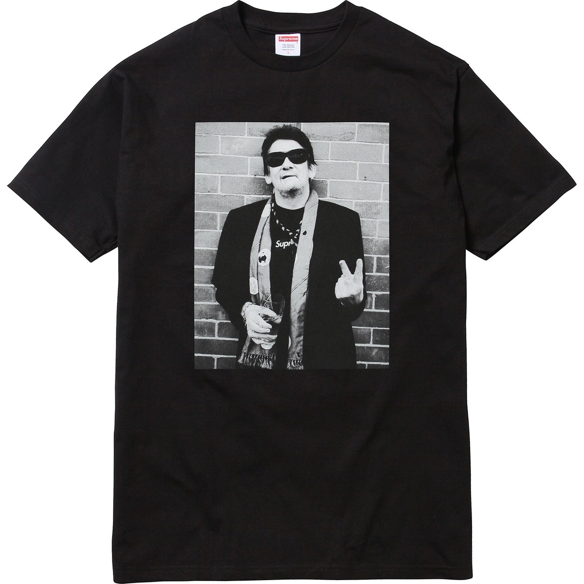 Supreme Shane MacGowan Tee (fall/winter 2013)
