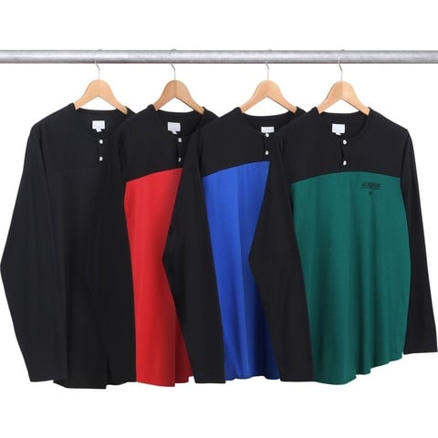 Supreme 2-Tone Henley