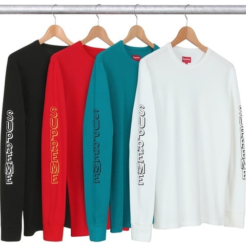 Supreme Drop Shadow Waffle Top