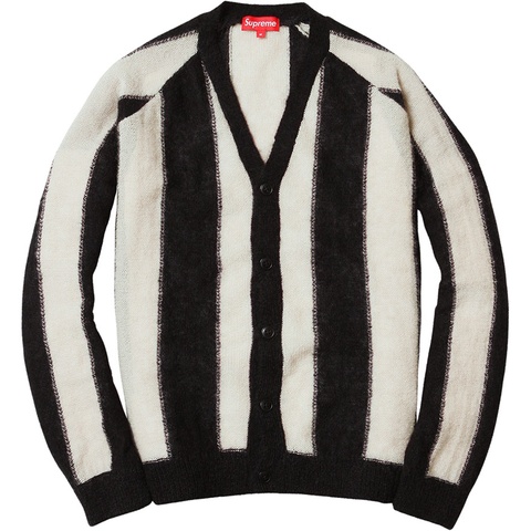 Supreme Striped Mohair Cardigan - Colorway
