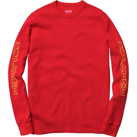 Supreme Drop Shadow Waffle Top - Colorway