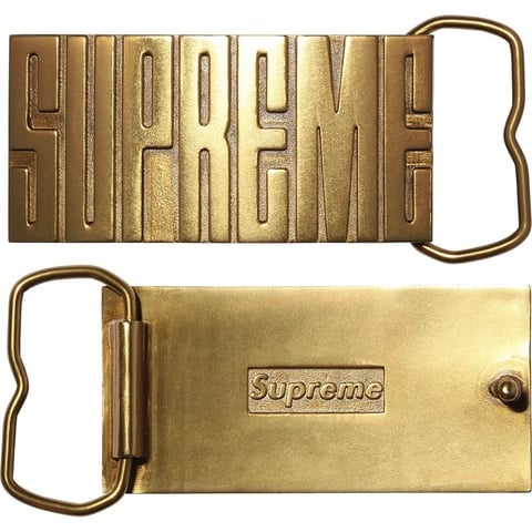 Supreme Brass Belt Buckle