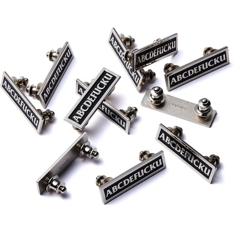Supreme ABC Pin