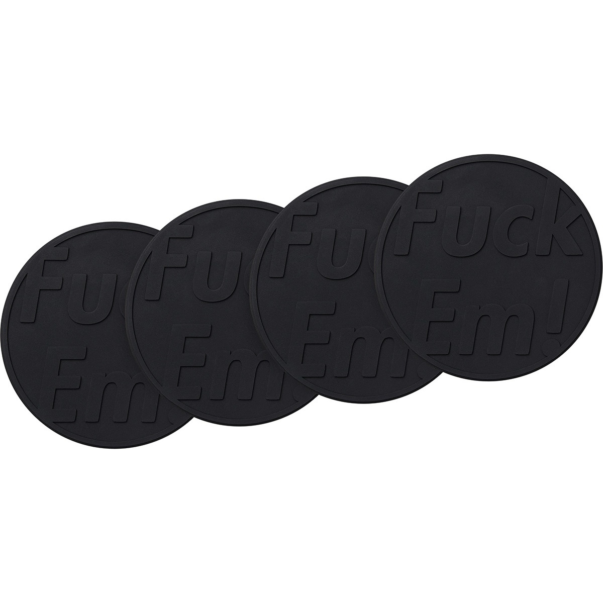 Supreme Fuck'Em Coasters (Set of 4) (fall/winter 2014)