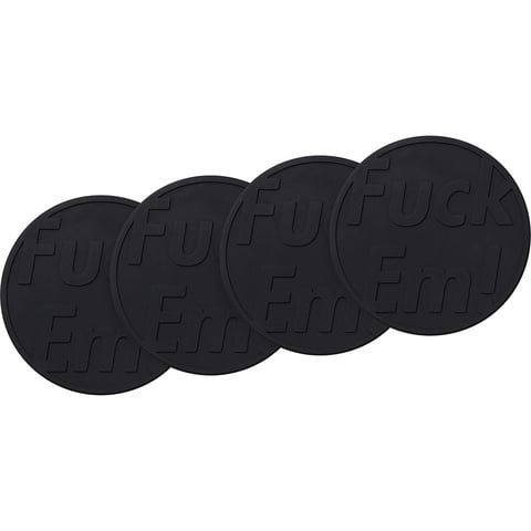 Supreme Fuck'Em Coasters (Set of 4)