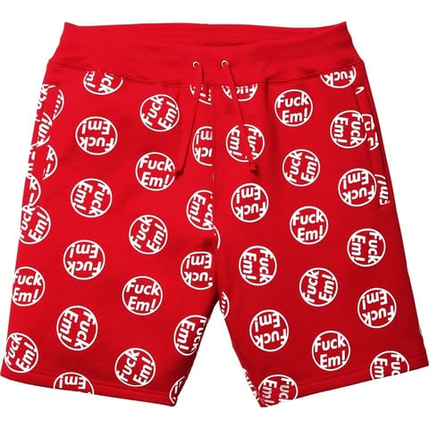 Supreme Fuck'Em Sweatshort