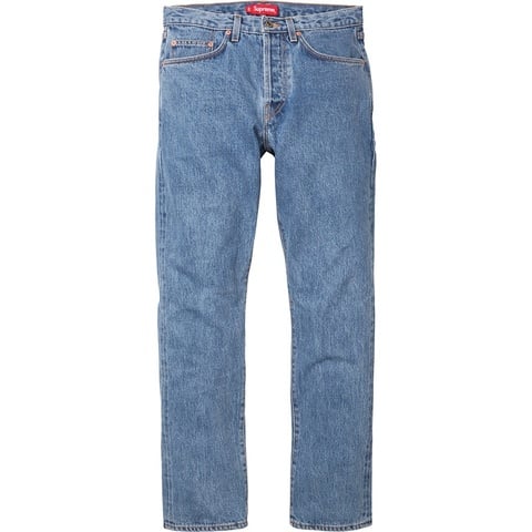 Supreme Stone Washed Slim Jean