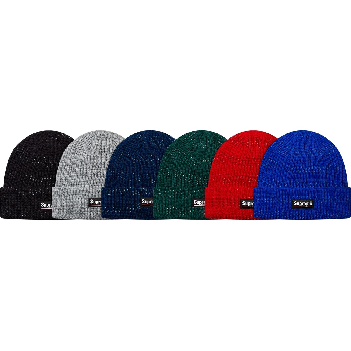 Reflective Stripe Beanie - SupremeCommunity