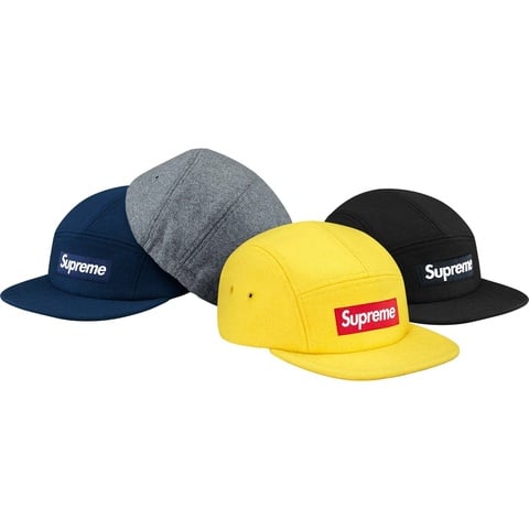 Supreme Fitted Wool Knit Camp Cap