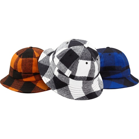 Supreme Buffalo Check Bell Hat