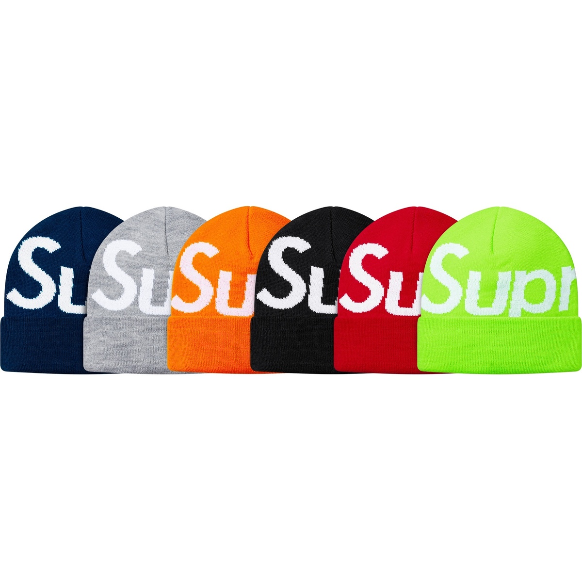 Supreme Big Logo Beanie (fall/winter 2014)