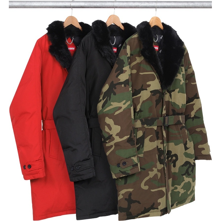 Supreme Down Trench (fall/winter 2014)