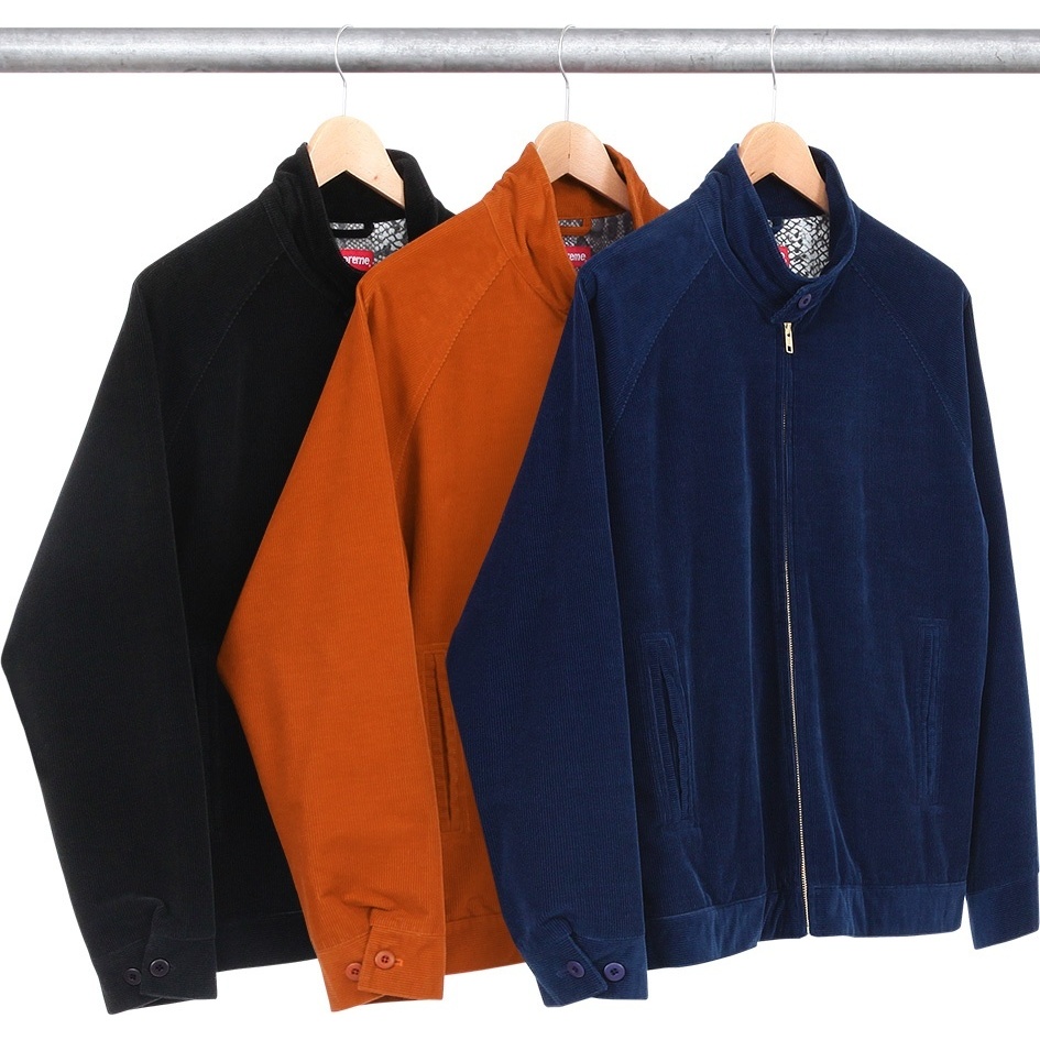 ジャケット・アウター Supreme Corduroy Harrington Jacket Corduroy Harrington - fall/winter 2014 - Supreme