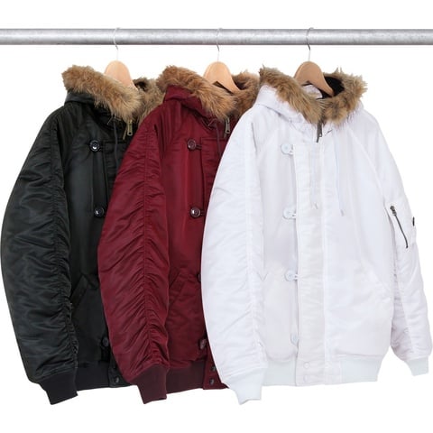 Flight Satin N-2B Parka - fall/winter 2014 - Supreme