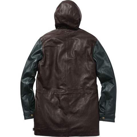 Supreme Hooded Leather Parka - Colorway