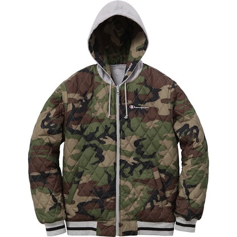 Supreme/Champion® Reversible Hooded Jacket - Supreme
