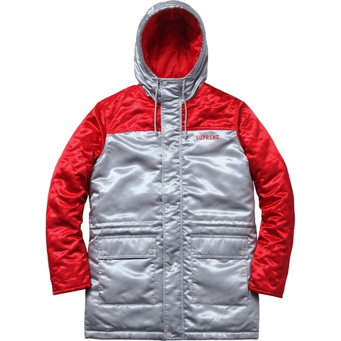 Supreme Quilted Satin Sideline Parka - Colorway